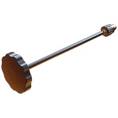 Bright Tangerine Revolvr 270 mm Flexible Handwheel with Zero Backlash Coupling (10.6")