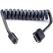 Atomos AtomFLEX HDMI (Type-A) Male to Micro-HDMI (Type-D) Male Coiled Cable (12 to 24")