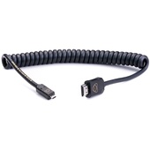 Atomos AtomFLEX HDMI (Type-A) Male to Micro-HDMI (Type-D) Male Coiled Cable (16 to 32")