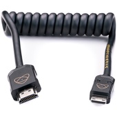 Atomos AtomFLEX HDMI (Type-A) Male to Mini-HDMI (Type-C) Male Coiled Cable (30 to 60cm)