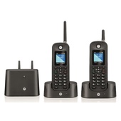 Motorola Long Range Cordless Phone Twin Pack