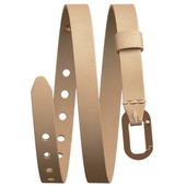 Bellabeat Leaf Nature Double Wrap Bracelet - Sand/Rose Gold (Large)