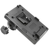 Cinegears 6-227 V-Lock Battery Plate with Universal Clamp