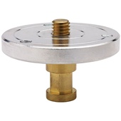 Kupo KS-023 3/8"-16 Threaded Mounting Plate with Baby 5/8"(16mm) Stud