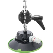 Kupo KSC-05 Pump Suction Cup with Detachable 5/8" Swiveling Adapter (15.24cm)