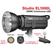 Mettle EL1000L Studio LED Light - equiv 1000W