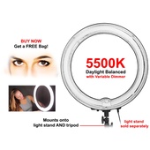 Mettle RL75 75W Fluorescent Ringlight - 5500K