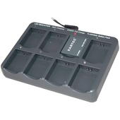 Eartec CHLX8E Multi-Port Charging Base with Adapter for 8 Batteries