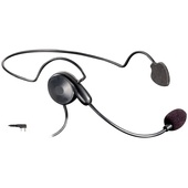 Eartec Cyber Headset with Inline PTT & Kenwood 2-Pin Connector