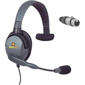 Eartec MXS5XLR/F Max 4G Single Headset with 5-Pin XLR Female Connector