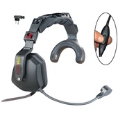 Eartec USMOTOIL Ultra Single Headset with Inline PTT & Motorola 2-Pin Connector