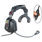 Eartec USSC1000IL Ultra Single Inline PTT Headset for SC-1000 Radio Transceiver