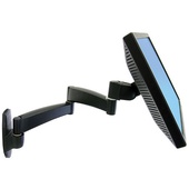 Ergotron Double Extension 200 Series Wall Mount Arm (Black)