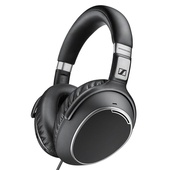 Sennheiser PXC 480 Wired Closed-Back Headphones with Adaptive Noise Cancellation (Black)