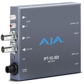 AJA IPT-1G-SDI 3G-SDI Video and Audio to JPEG 2000 Converter