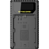 NITECORE UCN1 Dual-Slot USB Travel Charger for Canon LP-E6, LP-E6N, and LP-E8