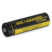 NITECORE NI14500A Li-Ion Rechargeable IMR 14500 Battery (650mAh)
