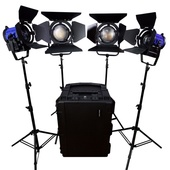 Dracast LED 3500W 5600K Daylight 4-Light Kit