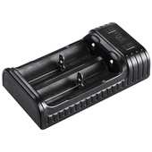 Fenix Flashlight ARE-X2 Dual-Channel Smart Charger for Li-Ion, NiMH, and Ni-Cd Batteries