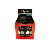 Rycote Overcovers Advanced, Fur Discs for Lavalier Microphones (Master Carton of 10 x Packs, Grey)