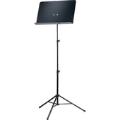 K&M 10068 Aluminum Sheet Music Stand (Black)