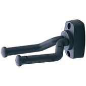 K&M 16280 Guitar Wall Mount (Black)