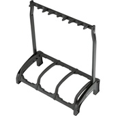 K&M 17513 Guardian 3, Three-Guitar Stand (Black)