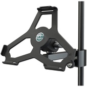 K&M 19727 iPad Air 2 Holder for Stand Tube Up to 33mm (Black)