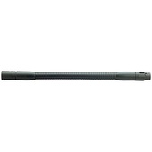 K&M 230/2 Flexible Gooseneck with XLR Female Plug and XLR Connector Bushing (12") (Black)