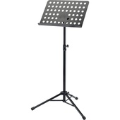 K&M 11940 2-Piece Foldable Topline Orchestra Music Stand (Black)