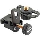 K&M 24030 Drum Rim Microphone Mount (Black)