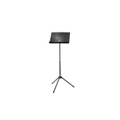 K&M 12120 Orchestra Music Stand with Carry Bag (Black)