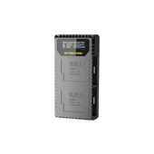 NITECORE UGP5 Dual-Slot Digital USB Charger for GoPro Hero5 Batteries