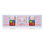 Icon Pro Audio iDJX USB MIDI DJ Controller with Touch Panel (White)