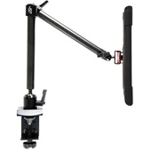 The Joy Factory Extended C-Clamp Mount with aXtion case for iPad mini 1/2/3