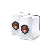 KEF LS50WLESSW Wireless Professional Studio Monitor Speakers - Pair (White)
