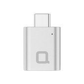 Nonda USB Type-C to USB 3.0 Type-A Mini Adapter (Silver)