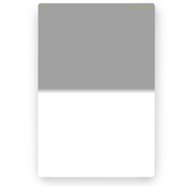 LEE Filters 100 x 150mm 0.3 Hard-Edge Graduated Neutral Density Filter (1-Stop)