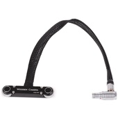 Wooden Camera RED Male Pogo to Male LEMO DSMC2 LCD/EVF Cable (12"/0.3m)