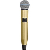 Shure WA723-GLD Colour Handle for GLX-D SM58/BETA58A Microphone (Gold)