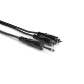 Hosa CYR-102 1/4'' to RCA Y-Cable 2m