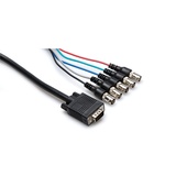 Hosa VGF-303 Breakout Cable HDB15 Male to BNC Female x 5 - 3' (0.91 m)