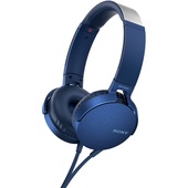 Sony XB550AP Extra Bass Headphones (Blue)
