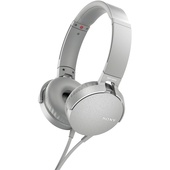 Sony XB550AP Extra Bass Headphones (White)