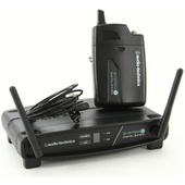 Audio Technica ATW-1101/L System 10 Digital Wireless Lavalier Microphone Set