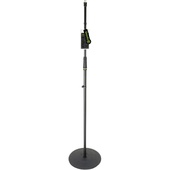 Gravity GMS23 Microphone Stand with Round Base (Black)