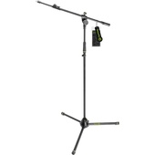 Gravity GMS4322B Microphone Stand with Folding Tripod Base (Black)
