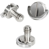 SHAPE 1/4"-20 D-Ring Camera Baseplate Screws (3-Pack)