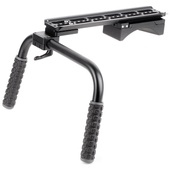 Wooden Camera Cruiser Modular Shoulder Rig with Rubber Grips