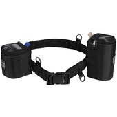 PortaBrace Waist Belt with 2 Lens Cups (Black)